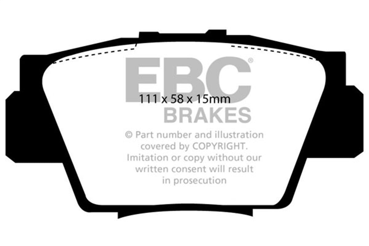 EBC Brakes - S5 Kits Yellowstuff And GD Rotors - S5KR1402