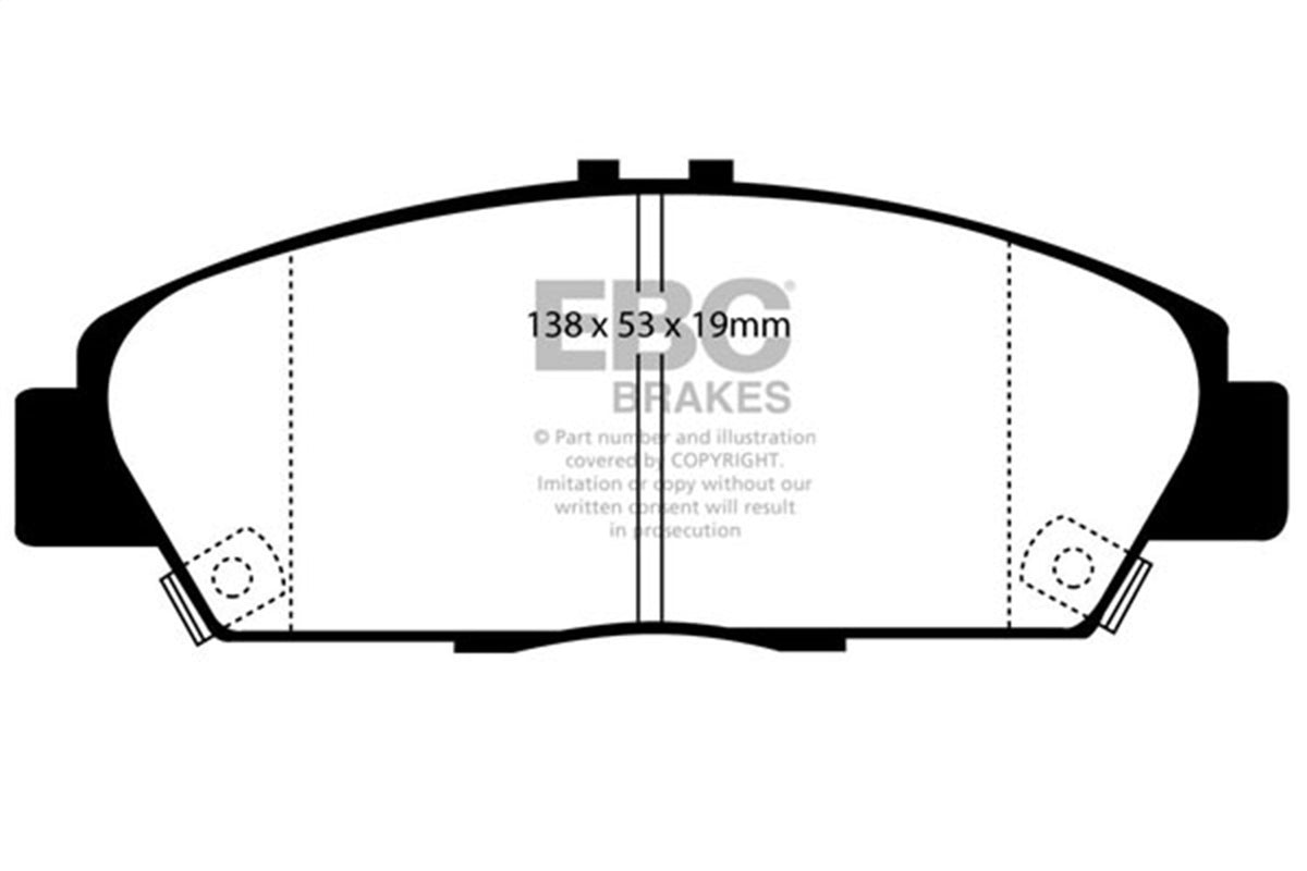 EBC Brakes - S10 Kits Greenstuff 2000 And GD Rotors - S10KF1604