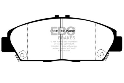 EBC Brakes - S10 Kits Greenstuff 2000 And GD Rotors - S10KF1604