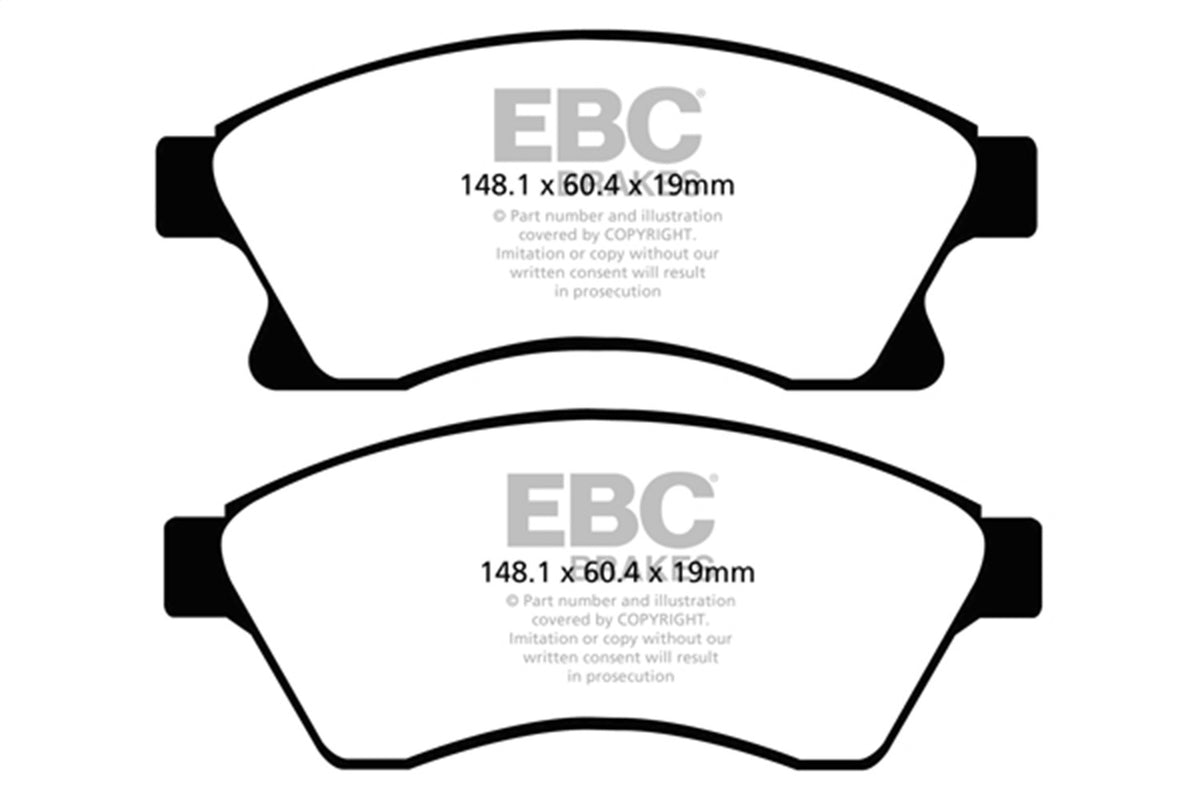 EBC Brakes - S10 Kits Greenstuff 2000 And GD Rotors - S10KF1422