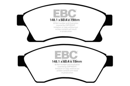 EBC Brakes - S10 Kits Greenstuff 2000 And GD Rotors - S10KF1422