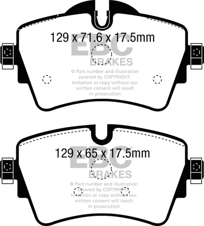 EBC Brakes - S10 Kits Greenstuff 2000 And GD Rotors - S10KF1703