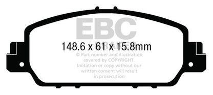 Yellowstuff Street And Track Brake Pads