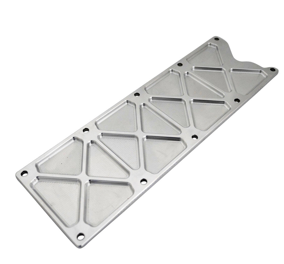 Chevy LS Valley Cover; Knock Sensor Delete; Gen III; Pocketed
