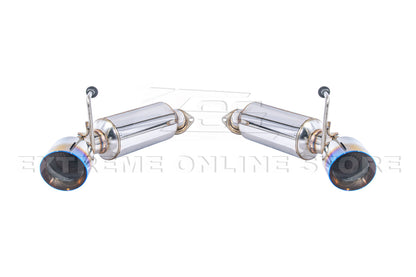 2008-2013 Infiniti G37 Coupe Muffler Axle Back Burnt Tips Exhaust