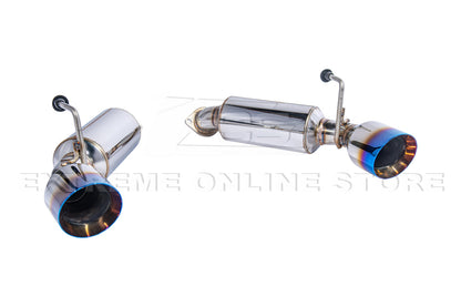 2008-2013 Infiniti G37 Coupe Muffler Axle Back Burnt Tips Exhaust