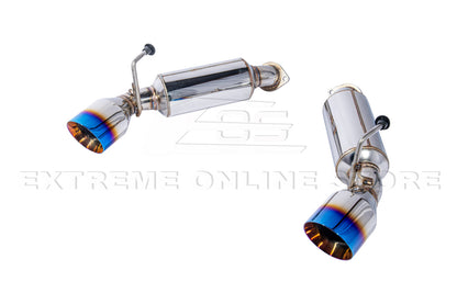 2008-2013 Infiniti G37 Coupe Muffler Axle Back Burnt Tips Exhaust