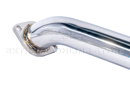 2009-2021 Nissan 370Z Z34 Muffler Delete Axle Back Burnt Tips Exhaust