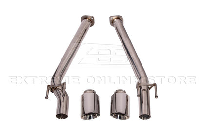 2005-2006 Pontiac GTO Muffler Delete Dual Tips Axle Back Exhaust