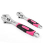 2 Adjustable Wrenches - Pink - DT5007P