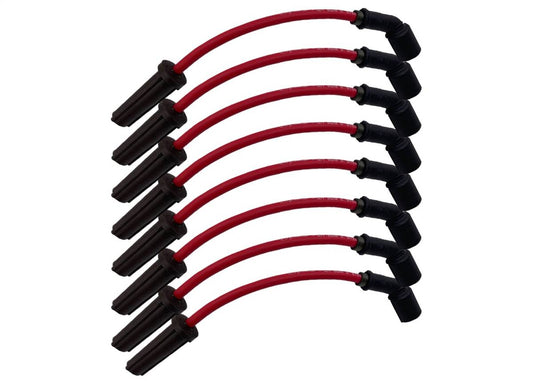 Granatelli GM LS & LT 0-Ohm 12" Red Coil-Near-Plug Spark Plug Wires – 28-1629S-R