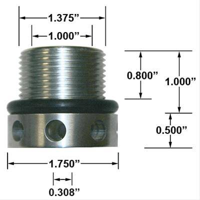 Granatelli Press-In PCV Breather – 451002
