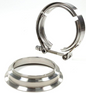Granatelli 3" V-Band Mating Flat Flanges & Clamp – 308530