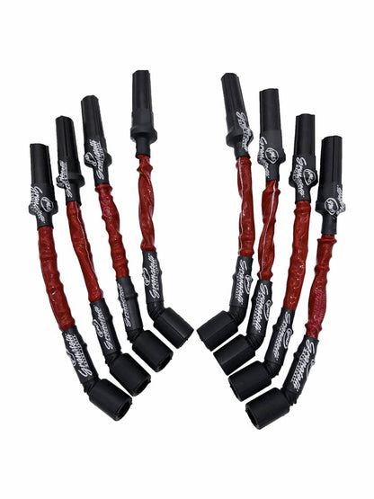 Granatelli GM LS & LT 0-Ohm 12" Red High-Temp Coil-Near-Plug Spark Plug Wires – 28-1629HTR