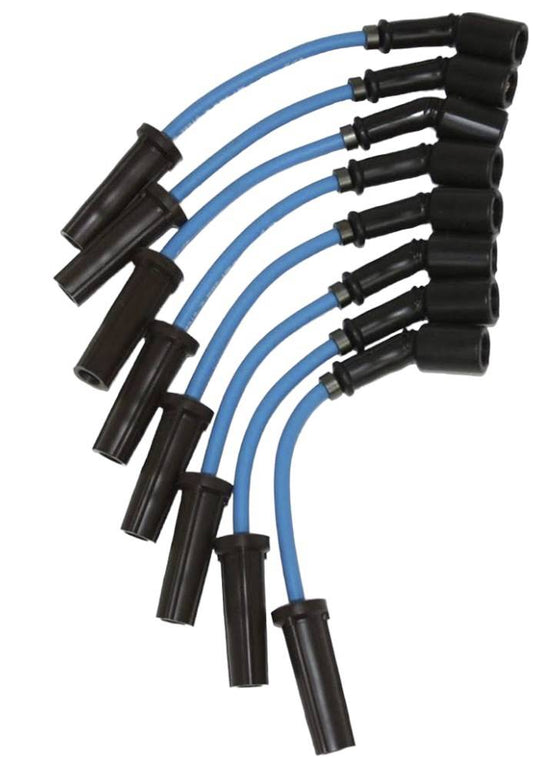 Granatelli GM LS & LT 0-Ohm 12" Blue Coil-Near-Plug Spark Plug Wires – 28-1629S
