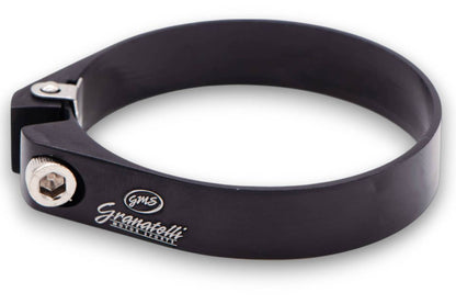 Granatelli Black Billet Aluminum Hose Clamp 71.5mm–73.5mm (Approx. 2.81"–2.89") – 971250