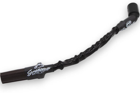 Granatelli GM LS & LT 0-Ohm 12" Black Single Coil-Near-Plug Spark Plug Wire – 28-1629-1B