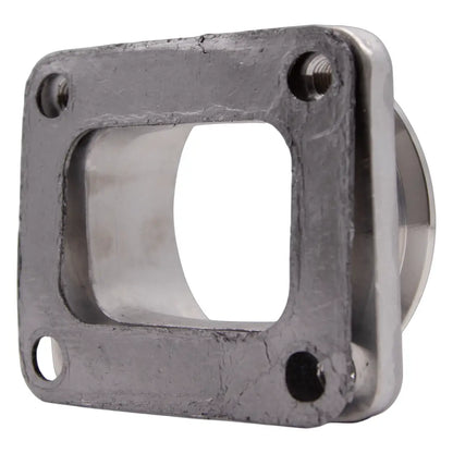 Granatelli Turbo Adapter, Cast. 3.0" V-Band to T4 Housing, Threaded – 540206