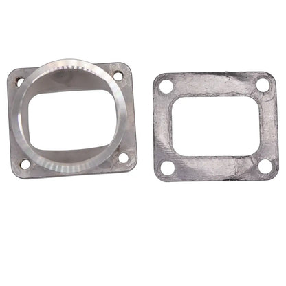 Granatelli Turbo Adapter, Cast. 3.0" V-Band to T4 Housing, Threaded – 540206