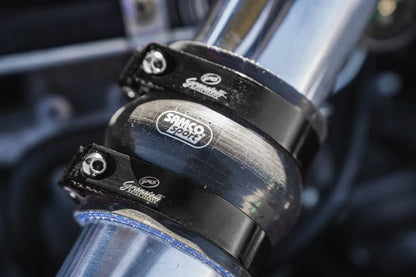Granatelli Black Billet Aluminum Hose Clamp 71.5mm–73.5mm (Approx. 2.81"–2.89") – 971250