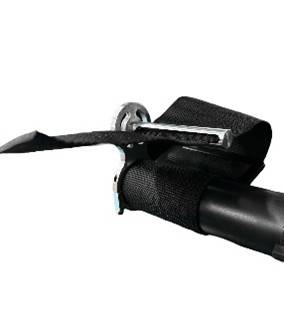 Granatelli 1.50" Race Belt Residual Slack Harness Collar – Polished Aluminum Set of 2 – 800150