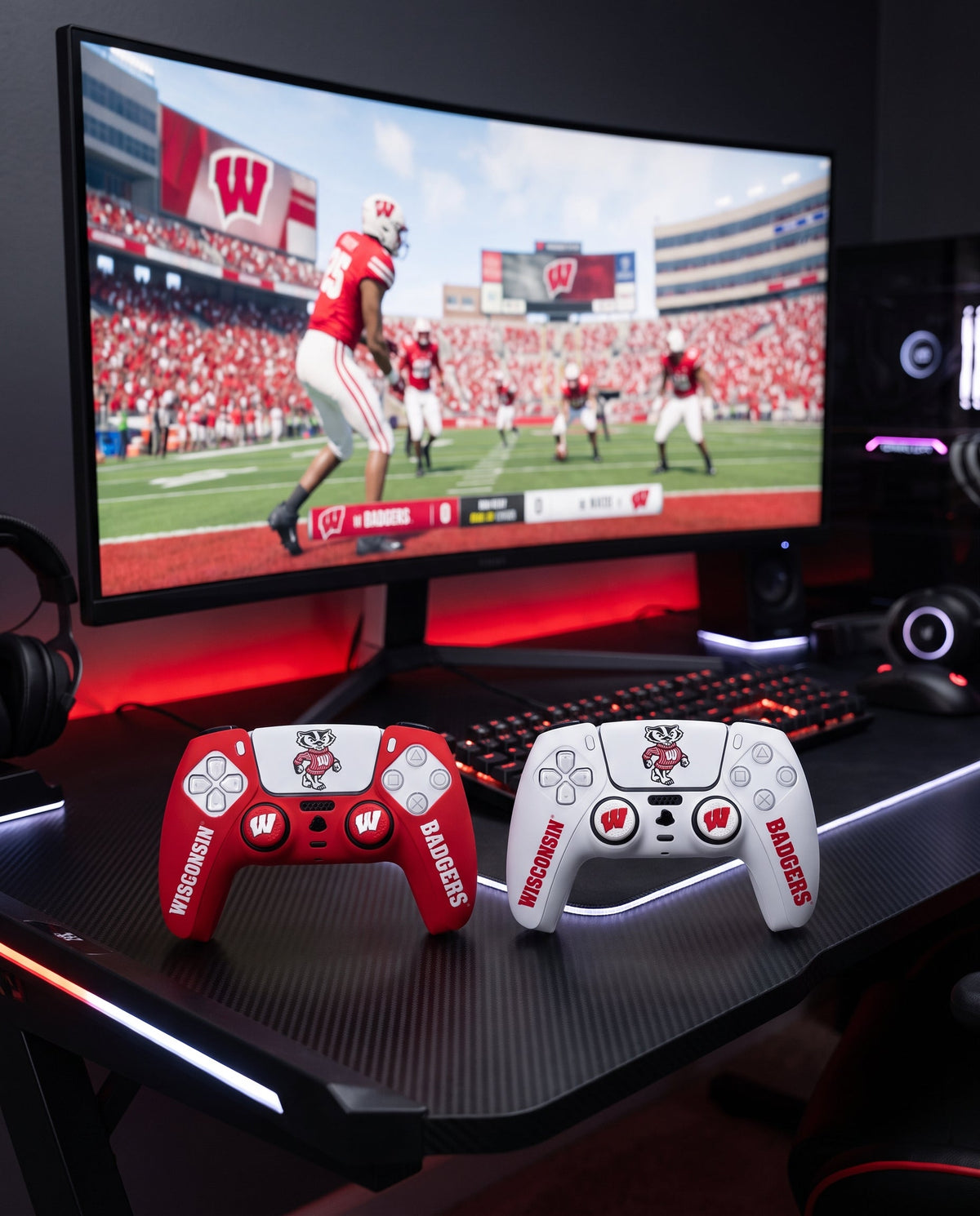 Wisconsin Badgers PS5 Starter Kit