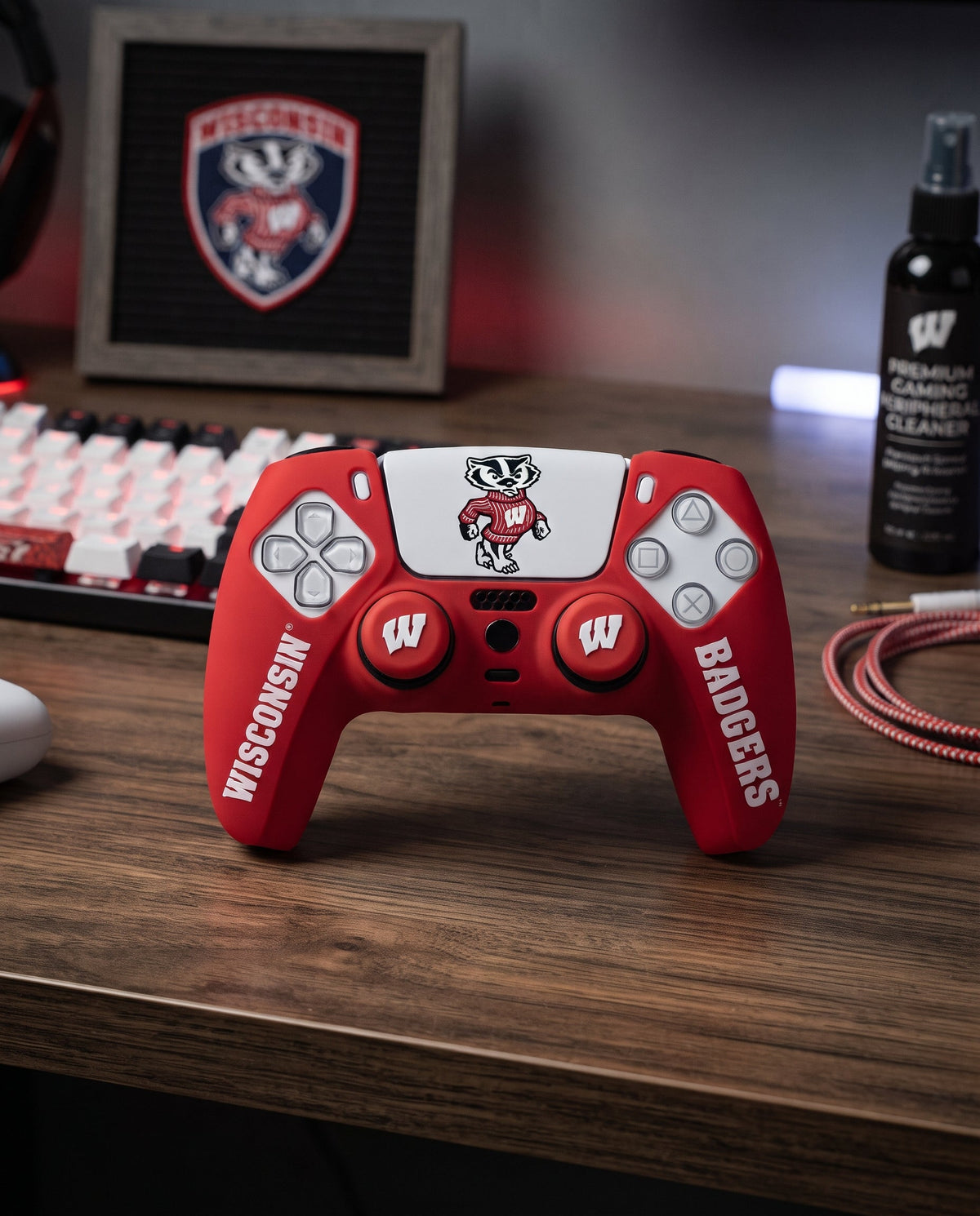 Wisconsin Badgers PS5 Starter Kit