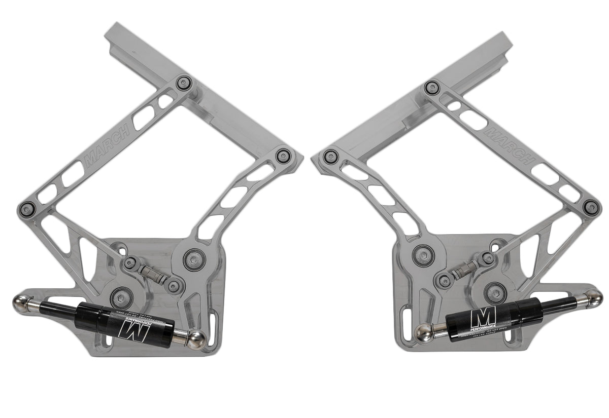 Hood Hinges For 1967 - 1970 Ford Mustang Billet
