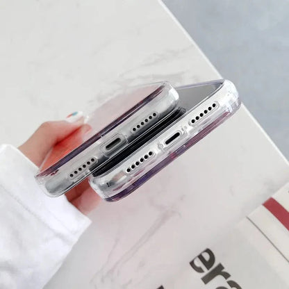 Heart Falling Rain iPhone Case