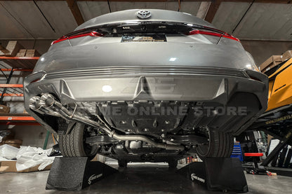 2025-Present Toyota Camry SE XSE Muffler Delete Burnt Tip Axle Back Exhaust