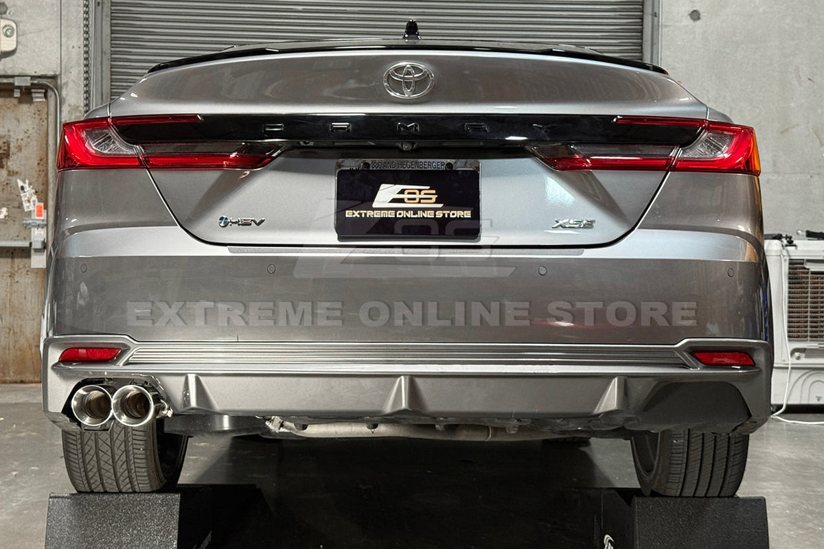 2025-Present Toyota Camry SE XSE Muffler Delete Burnt Tip Axle Back Exhaust