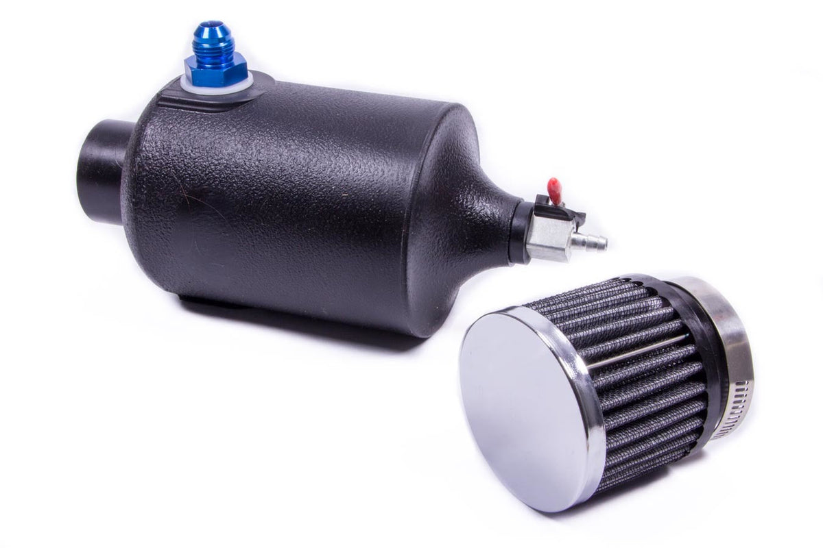 1 Qt Black Breather with/ AN-8 - 60582501