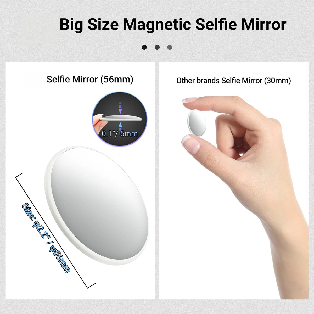 Magnetic Selfie Mirror