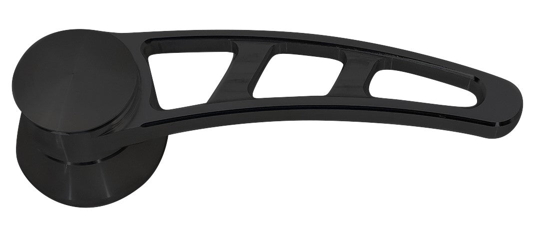 Universal Door Handle For GM & Ford 1949+; Black; Slotted