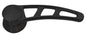 Universal Door Handle For GM & Ford 1949+; Black; Slotted