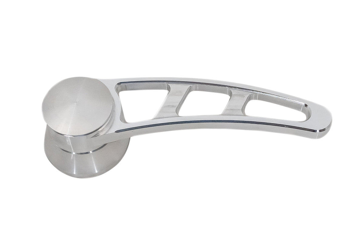 Universal Door Handle For GM & Ford 1949+; Clear Coat; Slotted