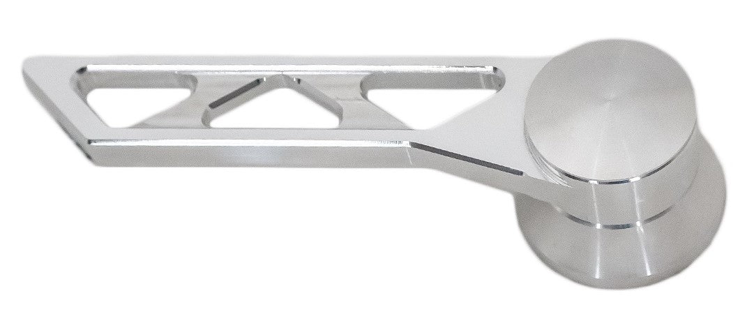 Universal Door Handle For Pre-1948 Ford; Polished; Triangular