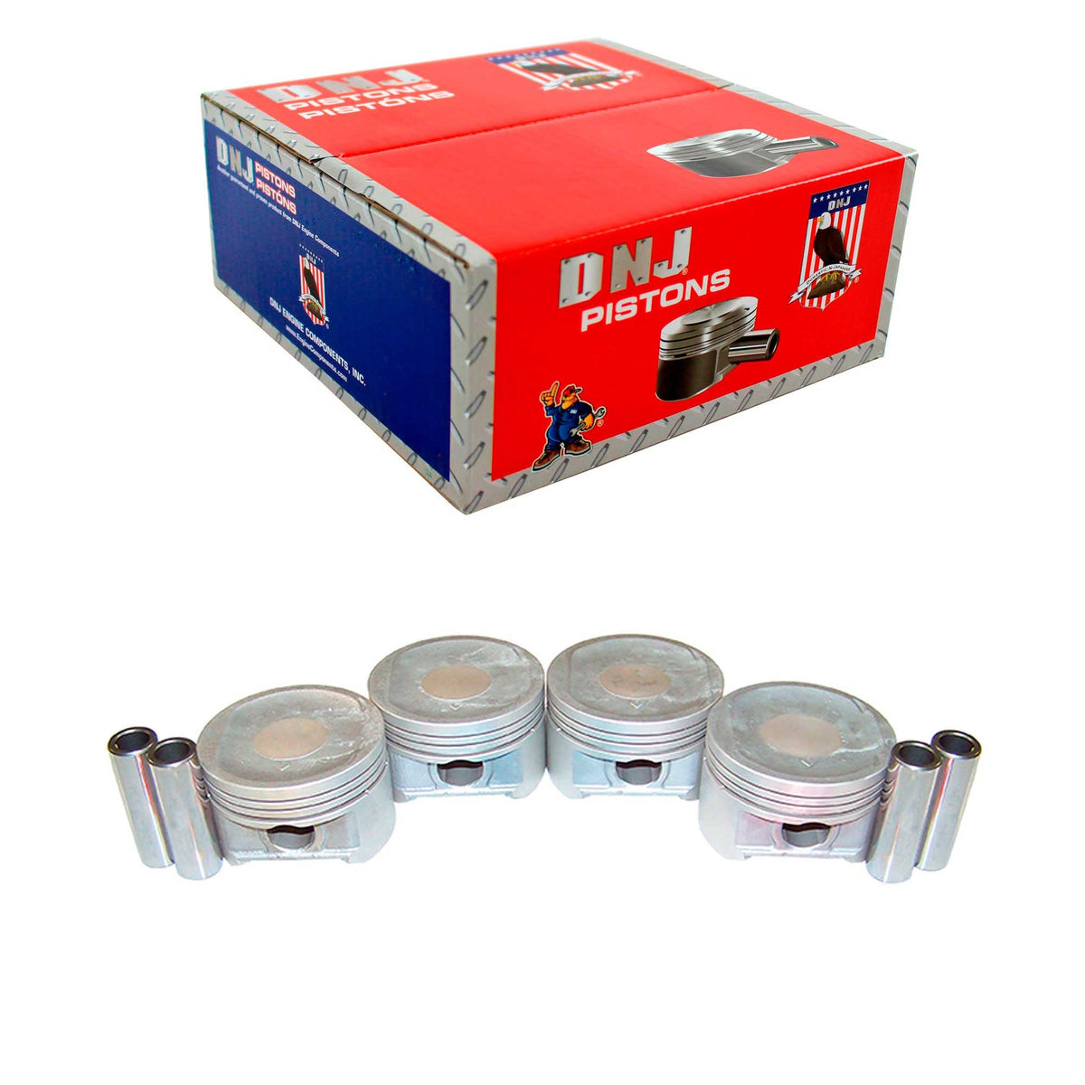 Piston Set 2001-2005 Honda 1.7L (Oversizes Available)