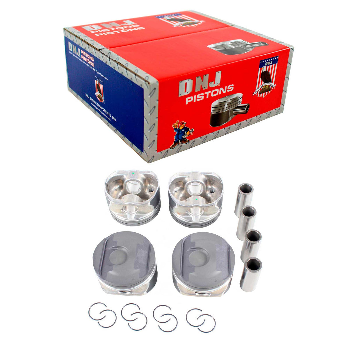 Piston Set 2013-2020 Buick,Cadillac,Chevrolet,GMC 2.0L (Oversizes Available)