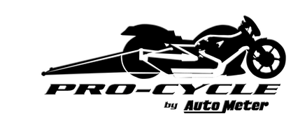3-3/4 In. SPEEDOMETER 0-160 MPH WHITE PRO-CYCLE