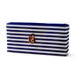 Dossi Bistro Navy Blue Striped Paper Napkins, 45-Pack
