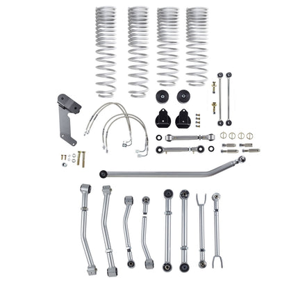 Rubicon Express 3.5 Inch Super-Flex Progressive Coil Lift Kit - Re7127P