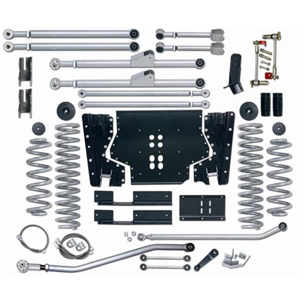 3.5 In. Extreme-Duty Long Arm Lift Kit W. Rear Track Bar W. Mono Tube Shocks