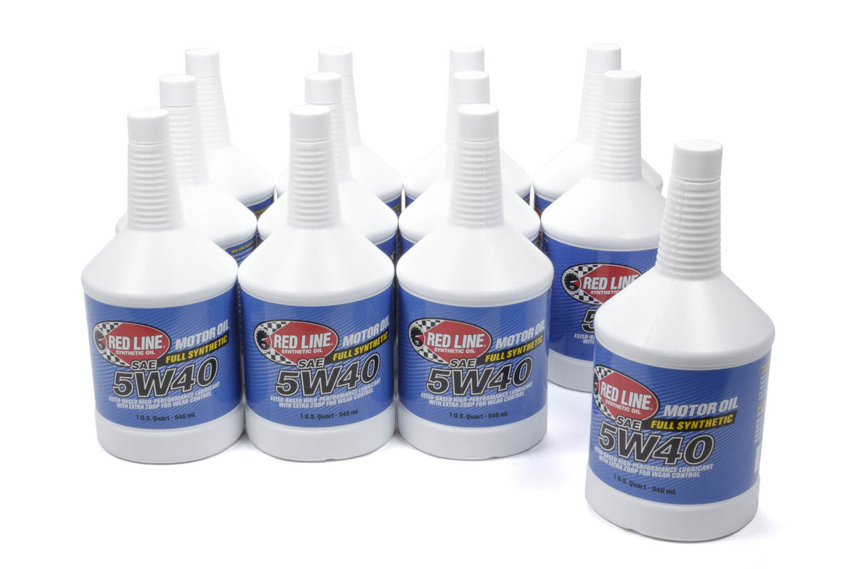 5W40 Motor Oil Quart - RED15404