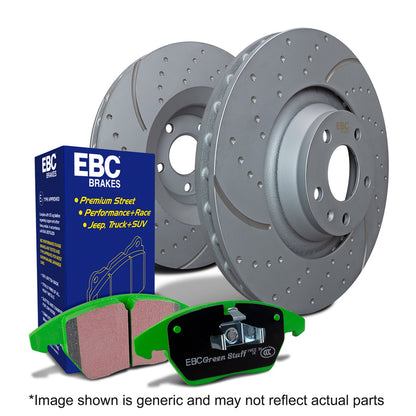EBC Brakes - S10 Kits Greenstuff 2000 And GD Rotors - S10KF1234