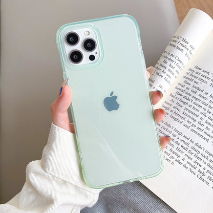Clear Candy Color iPhone Case
