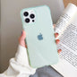 Clear Candy Color iPhone Case