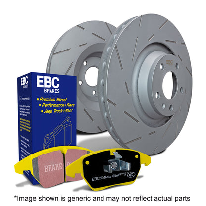 EBC Brakes - S9 Kits Yellowstuff And USR Rotors - S9KR1511