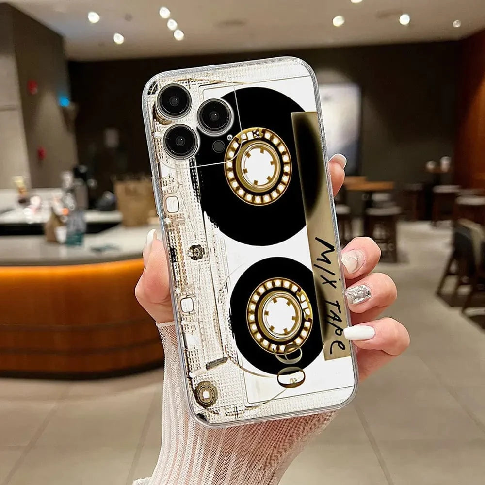 Hot Classical Old Cassette Tape iPhone Case
