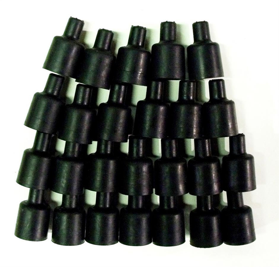 Coil Wire Boot - 180-Deg 25pk - Black - 44076